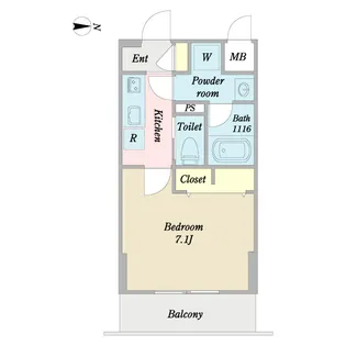 セレニテ【2階】の間取り