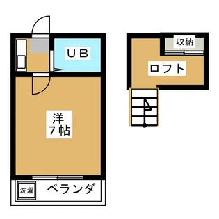 リージェント下島【1階】の間取り