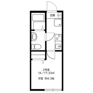フローラ湘南茅ケ崎【1階】の間取り