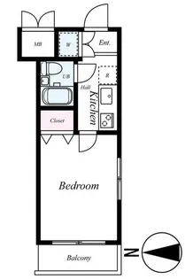ルーブル井荻【2階】の間取り