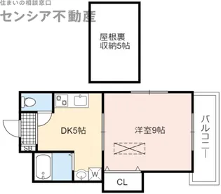 エスタシオン・カーサ【3階】の間取り