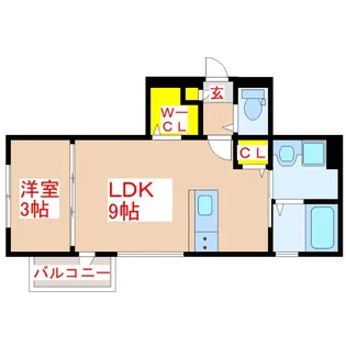 Air/Rose【2階】の間取り