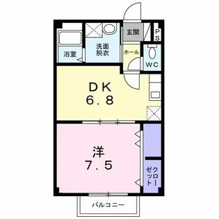 サンクチュアリー【1階】の間取り