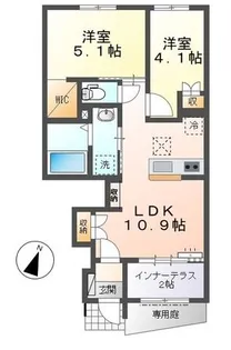 フラーゴラ(Fragola)【1階】の間取り