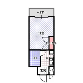 ライオンズプラザ【4階】の間取り