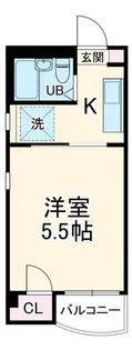 TACBLDG御成【5階】の間取り