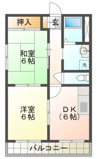 パナシィアレジデンス垂水五色山【1階】の間取り