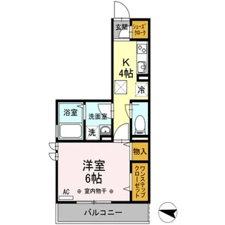 ロイヤルアーク【2階】の間取り