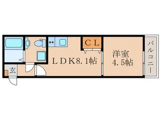 maison de glycine【2階】の間取り
