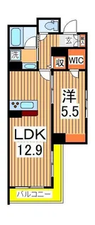 グランディヴィラ柏の葉キャンパス【2階】の間取り