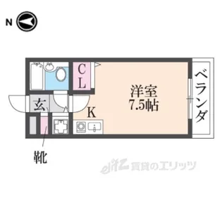 RIO花屋敷【1階】の間取り