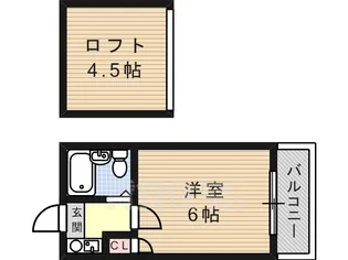 アーバンライフ荒江【2階】の間取り