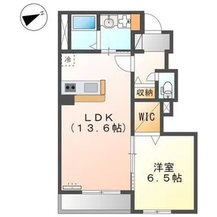 ヴァンベール【1階】の間取り
