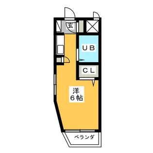 ジョイフル塩釜口II【4階】の間取り