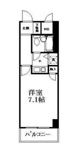 藤和シティコープ浅間町【4階】の間取り