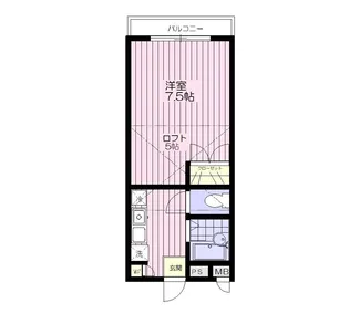 ピュアタウンI【1階】の間取り