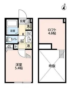 ペルラ小岩【1階】の間取り