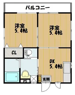 TENDER YAZAWA【2階】の間取り