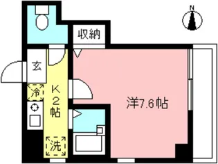 コンフォート・キタミ【3階】の間取り