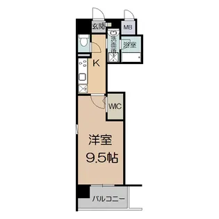 フェアリー阿倍野【1階】の間取り