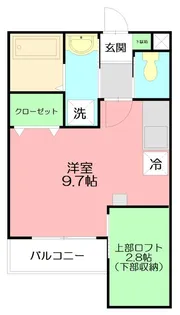 ブラウンナッツ【2階】の間取り