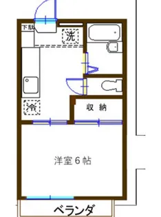 パークハイム【1階】の間取り