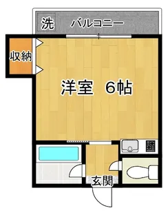 マンション シノ【1階】の間取り