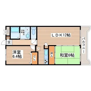 プルミエール泉【2階】の間取り