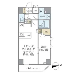 Premier秋葉原イースト【5階】の間取り