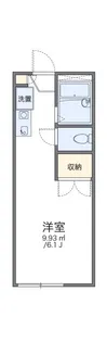 レオパレス寿【2階】の間取り