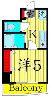 オリゼ絹【3階】の間取り