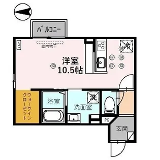 SAKURA【2階】の間取り