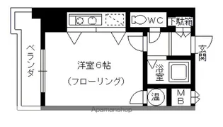 モア・フィールド箱崎II【2階】の間取り