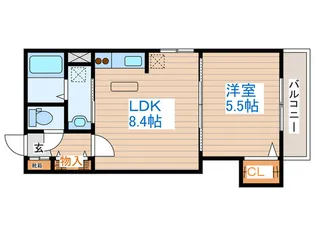 マチエ-ル豊平橋I【3階】の間取り