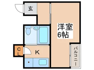 グランピア日本橋【5階】の間取り