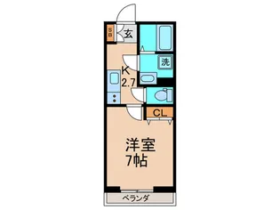 KTY駒澤【1階】の間取り