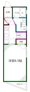 VERT COURT OGIKUBO EAST【4階】の間取り