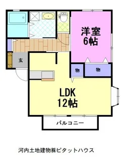 ローゼンブルク【1階】の間取り