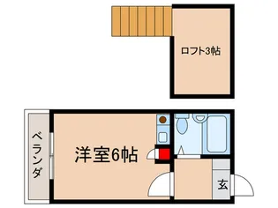 アペックスハイツ【1階】の間取り