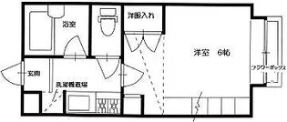 プラトー今長【1階】の間取り