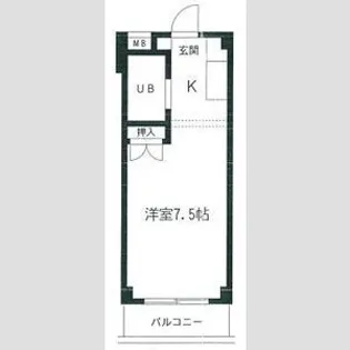 アーバンハイツNY【3階】の間取り
