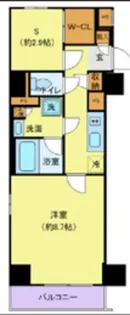 Log板橋区役所前【9階】の間取り