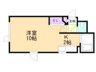 エスポワール3rd【2階】の間取り