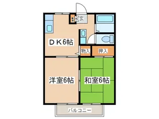 ヴィレッジII【3階】の間取り