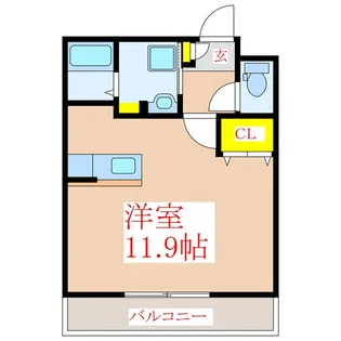 シルフィード【3階】の間取り