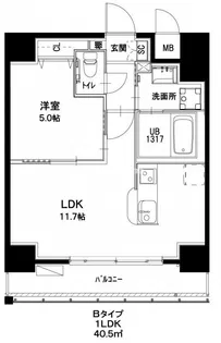 カーサ・アサクサ【6階】の間取り