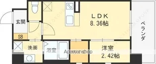 Live Flat都島【10階】の間取り