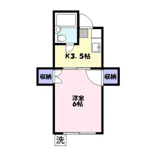 ACEパピヨン【1階】の間取り
