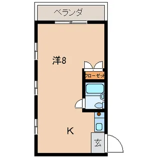 広島県広島市中区堺町1【マンション】の間取り