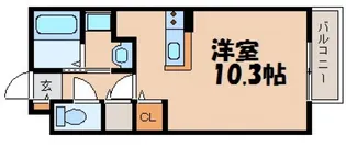 エルメゾン緑ヶ丘【2階】の間取り